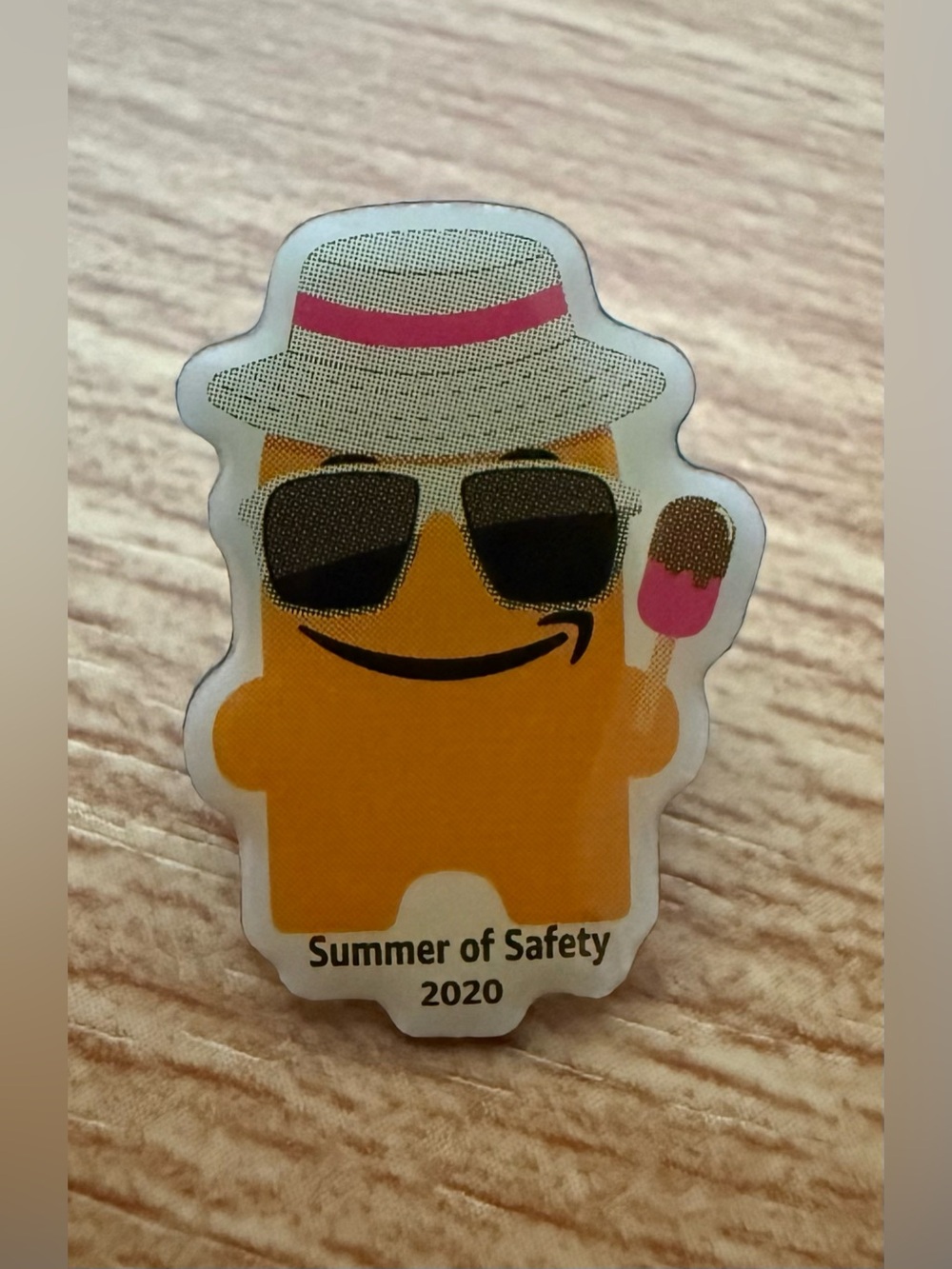 Amazon Employee Summer of Safety 2020 Peccy Pin
